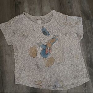 Disney Parks Angry Donald Duck Top Size 3X